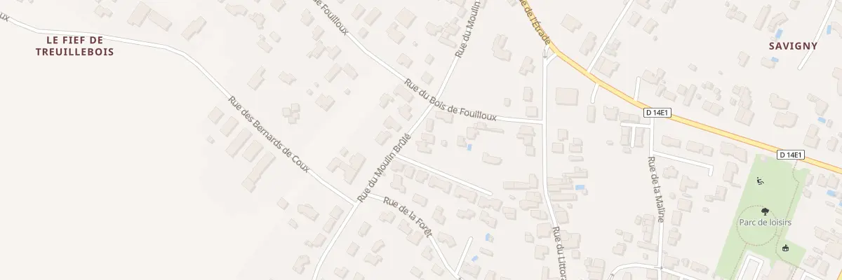 Plan du 3T Rue du Moulin Brûlé à Arvert