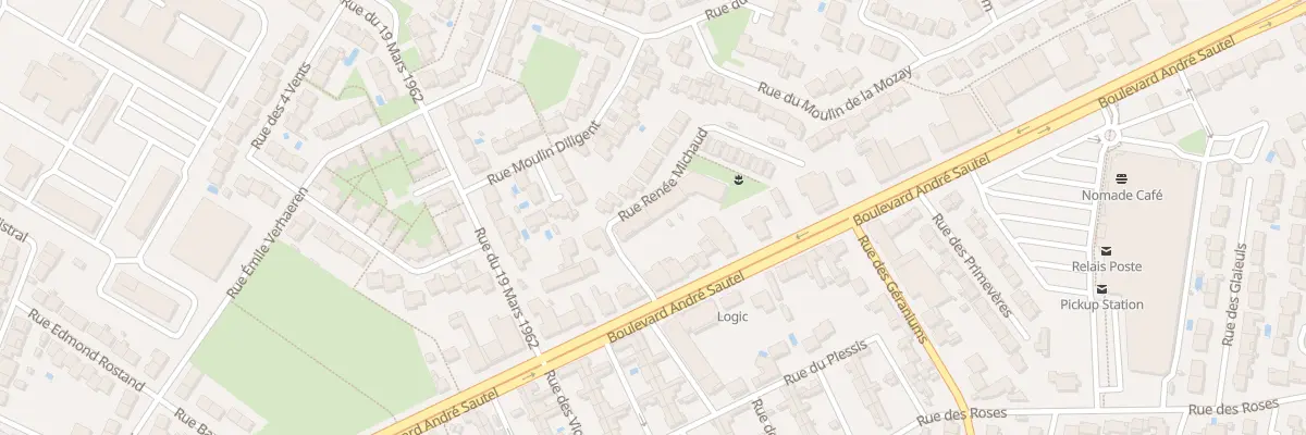 Plan du 8 Rue Renée Michaud à La Rochelle