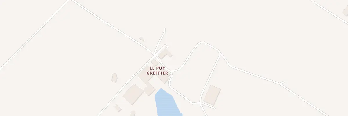 Plan du 3T Puy Greffier à Saint-Fulgent