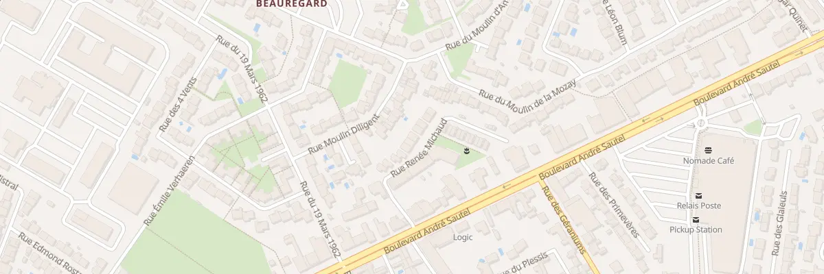 Plan du 13 Rue Renée Michaud à La Rochelle