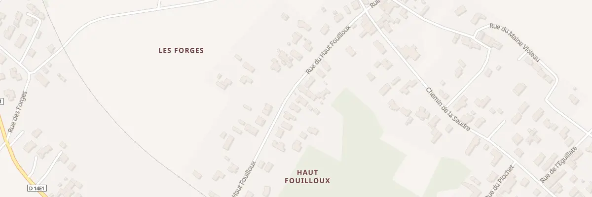 Plan du 36 Rue du Haut Fouilloux à Arvert