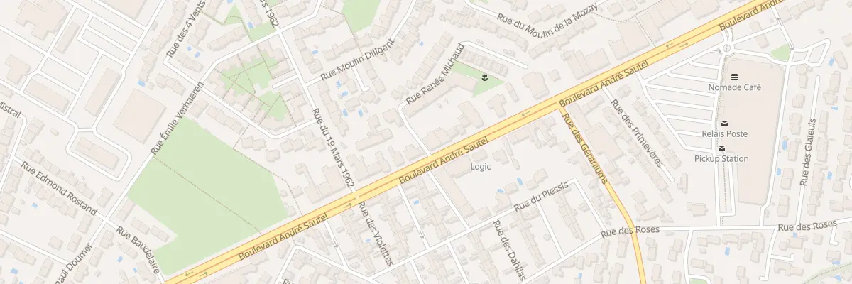 Plan du 2 Rue Renée Michaud à La Rochelle