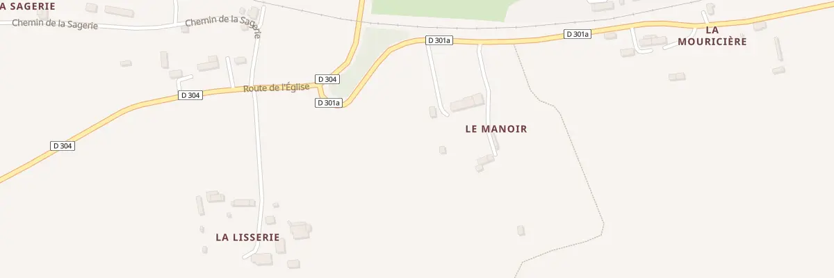 Plan du 172 Rte de l’Ancienne Gare à Saint-Aubin-des-Bois