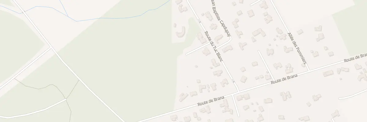 Plan du 155 Rte du Tuc-blanc à Mées