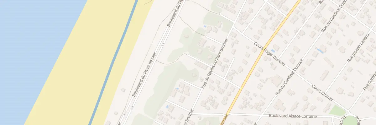 Plan du 25C Rue du Rp Daniel Brottier à Soulac-sur-Mer