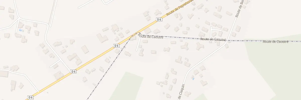 Plan du 213 Rte du Caoutré à Bélus