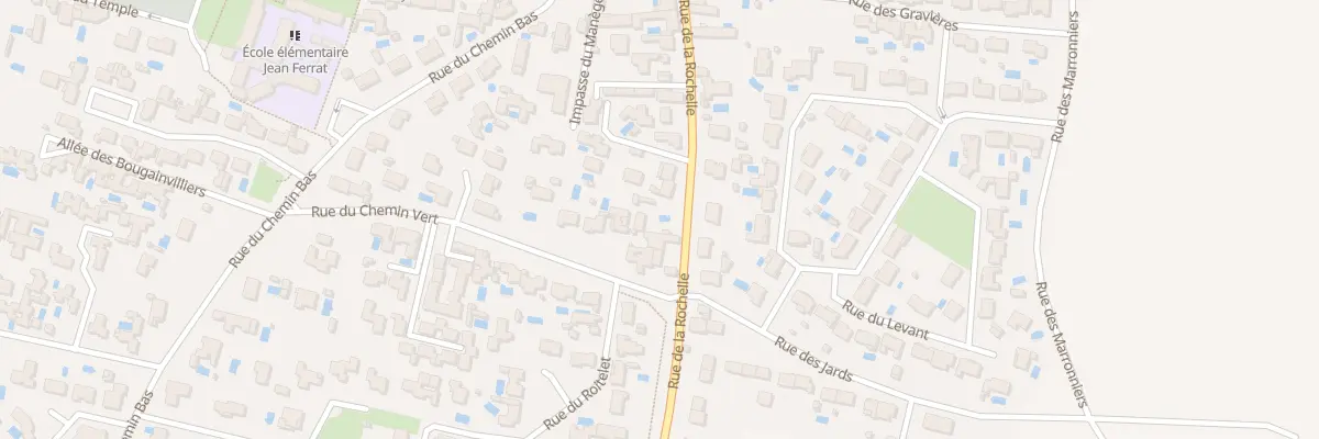 Plan du 30 Rue de la Rochelle à Marsilly