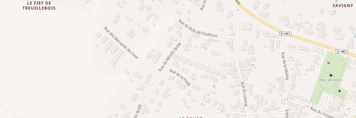 Plan du 9 Rue du Moulin Brûlé à Arvert