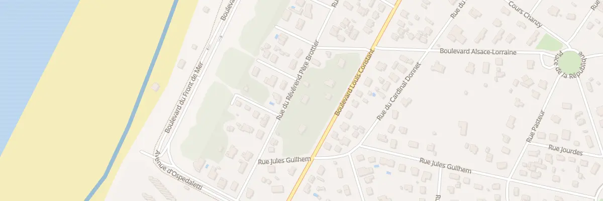 Plan du 28 Rue du Rp Daniel Brottier à Soulac-sur-Mer