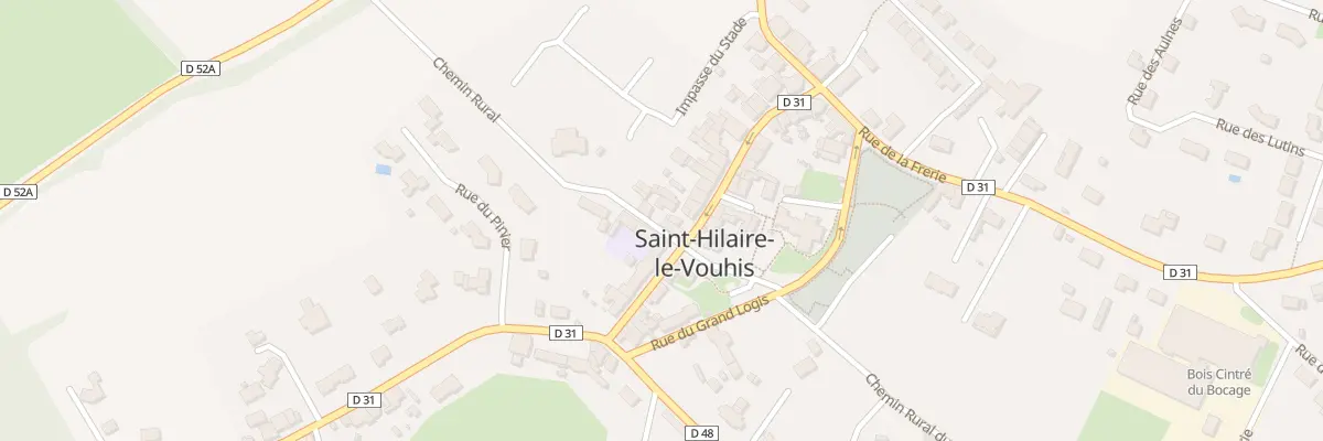 Plan du 32 Rue henri adolphe archereau à Saint-Hilaire-le-Vouhis