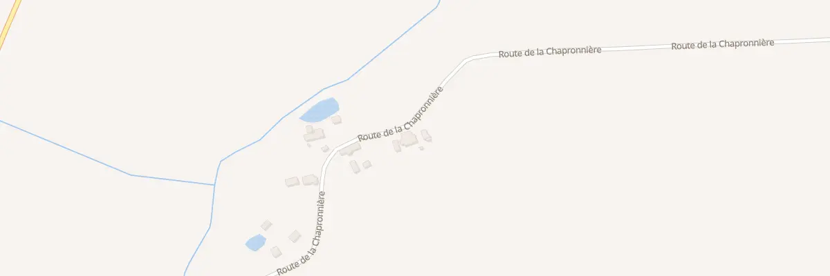 Plan du 912 Rte de la Chapronniere à Fontaine-Couverte