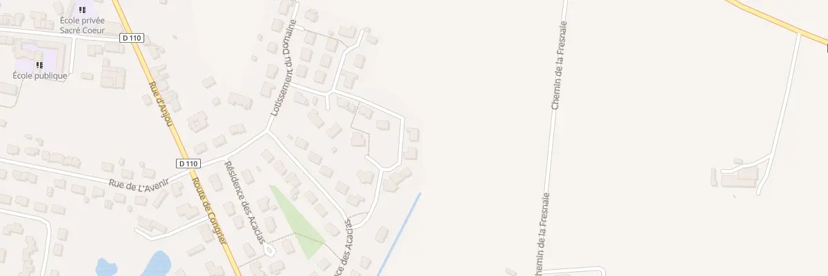 Plan du 10 Rue des Marronniers à Saint-Aignan-sur-Roë