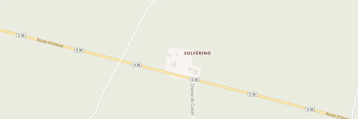 Plan du 230A Cachaou à Mézos