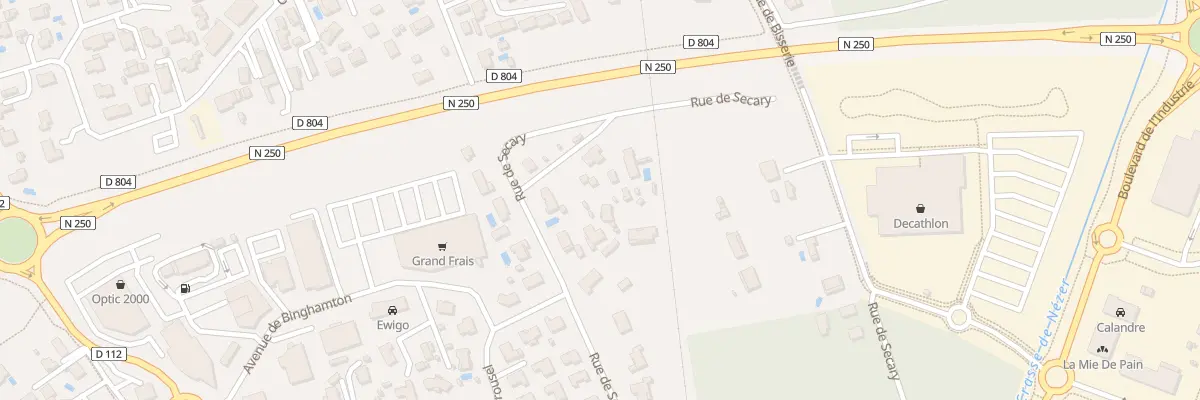 Plan du 39A Rue de Sécary à La Teste-de-Buch
