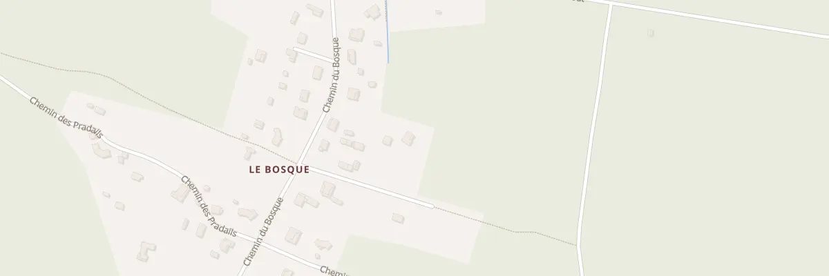 Plan du 906 Che du Bosque à Biscarrosse