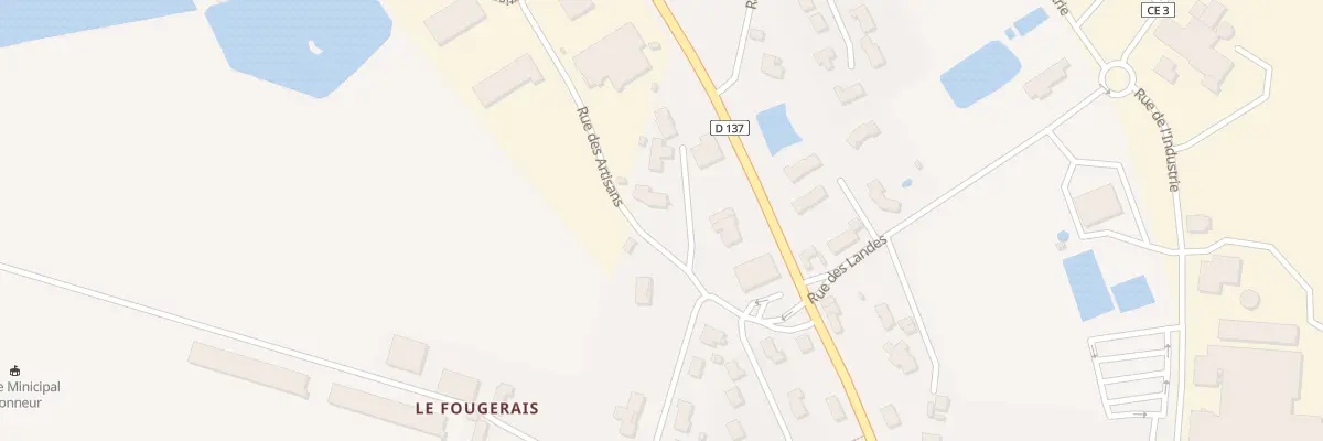 Plan du 1 Rue des artisans à L’Oie