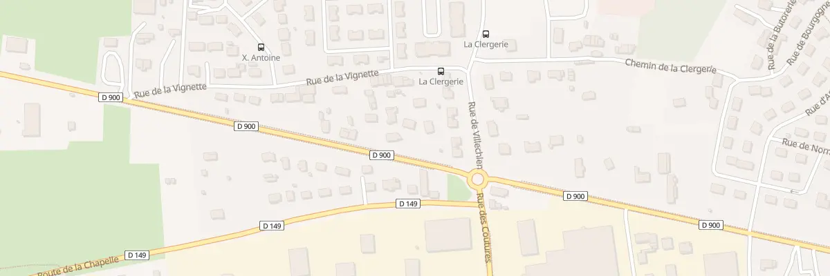 Plan du 1701 Rte de Périers à Agneaux