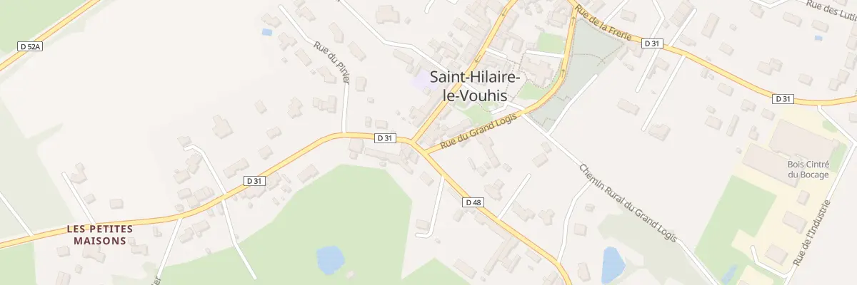 Plan du 10 Rue du grand logis à Saint-Hilaire-le-Vouhis