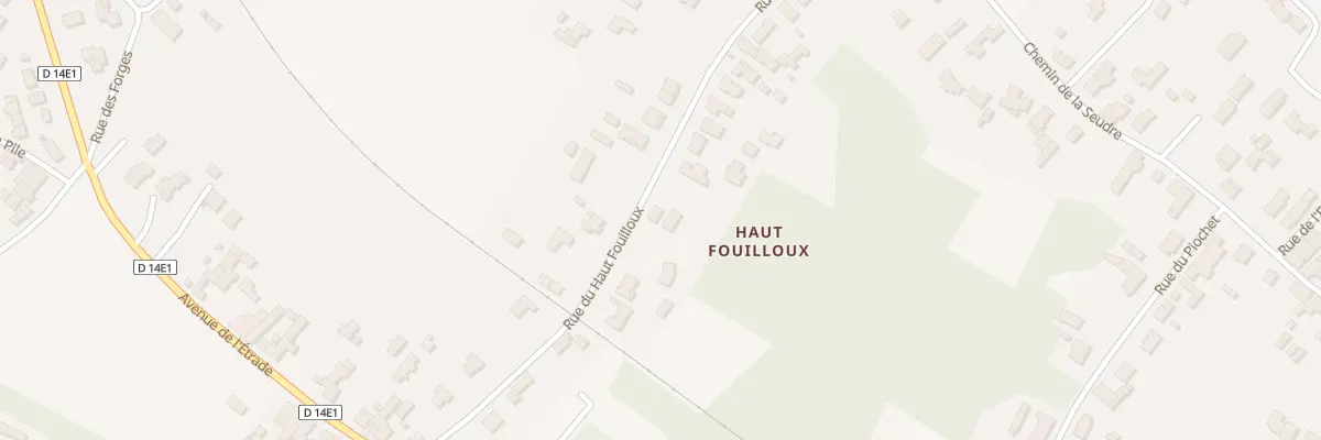 Plan du 20B Rue du Haut Fouilloux à Arvert