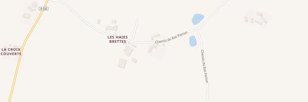Plan du 408 Che du Bas Perron à Fontaine-Couverte