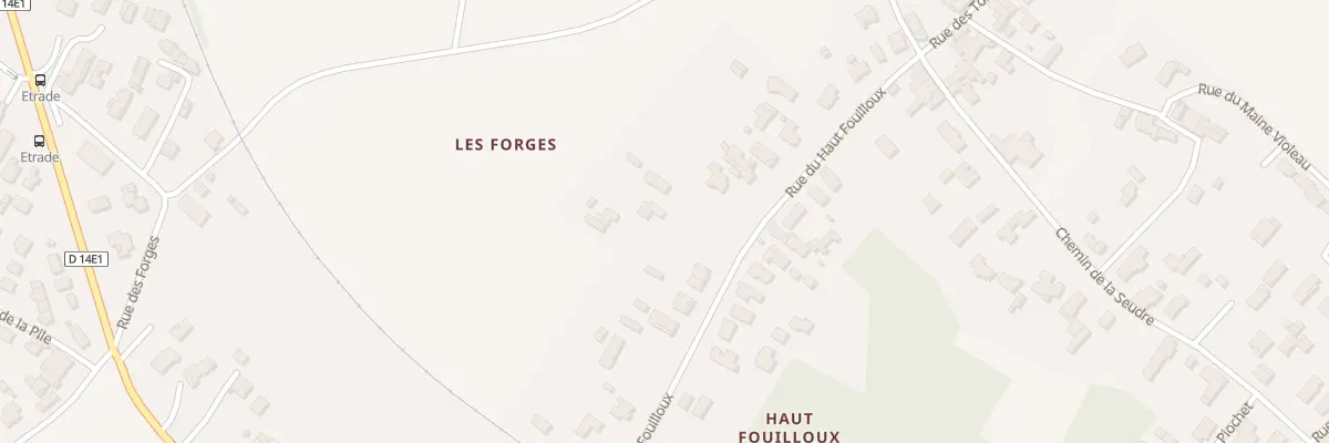 Plan du 25B Rue du Haut Fouilloux à Arvert