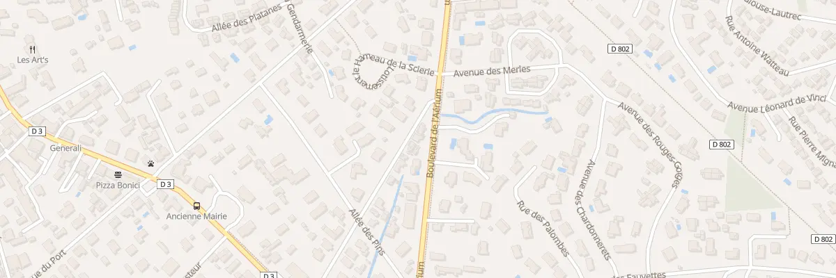 Plan du 70 Rue du Garguehos à Arès
