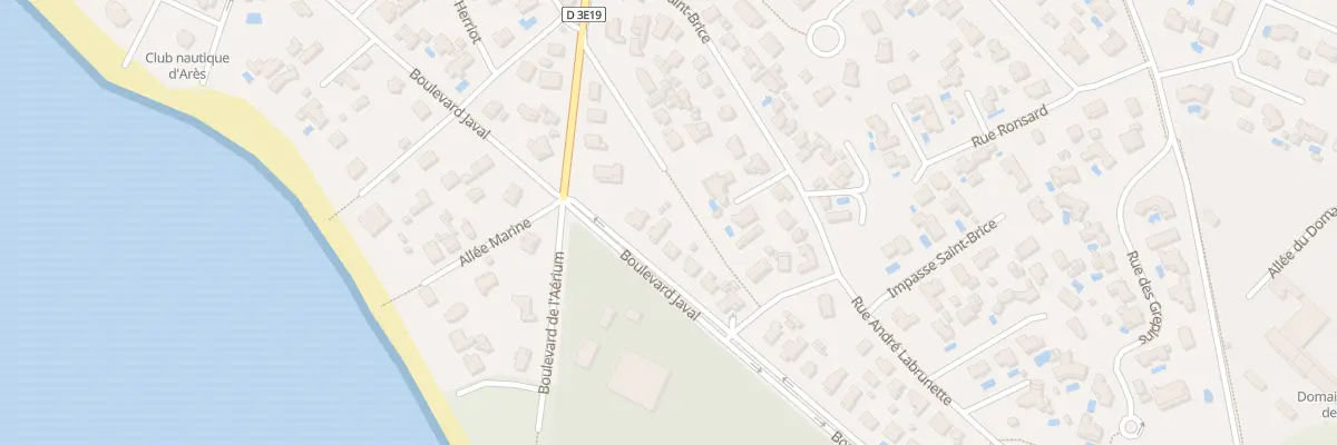 Plan du 13 Bd Javal à Arès