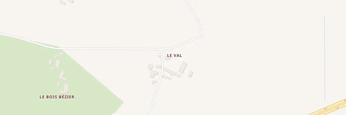 Plan du 11 Le Val à Erbrée