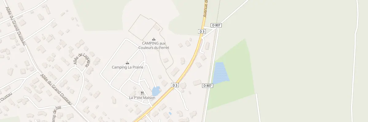 Plan du 97 Av du Médoc à Lège-Cap-Ferret