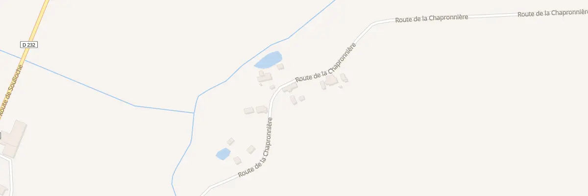 Plan du 854 Rte de la Chapronniere à Fontaine-Couverte