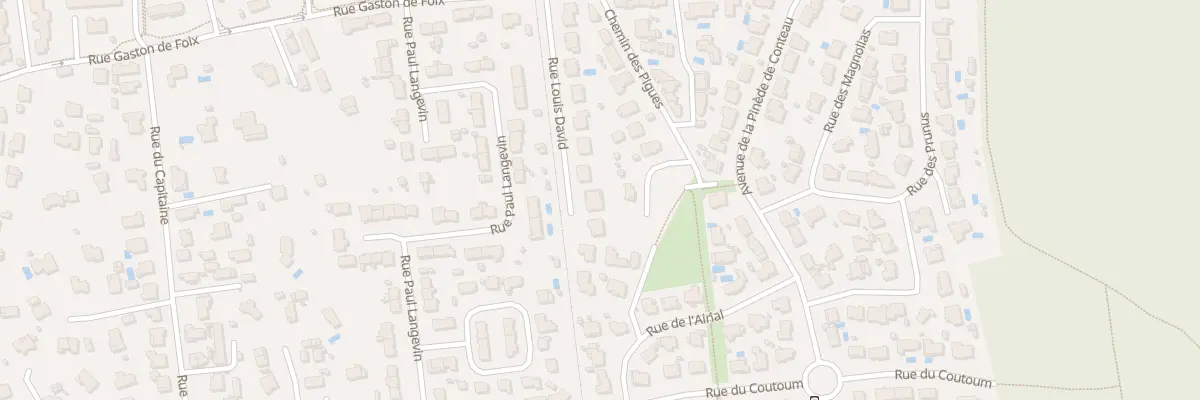 Plan du 7 Rue Louis David à La Teste-de-Buch