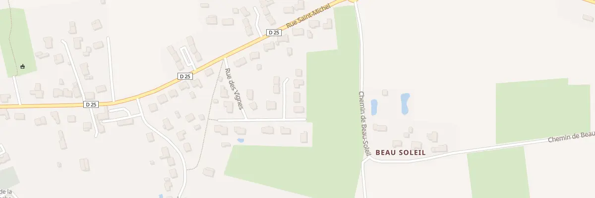Plan du 108 Rue des Vignes à La Roche-Blanche
