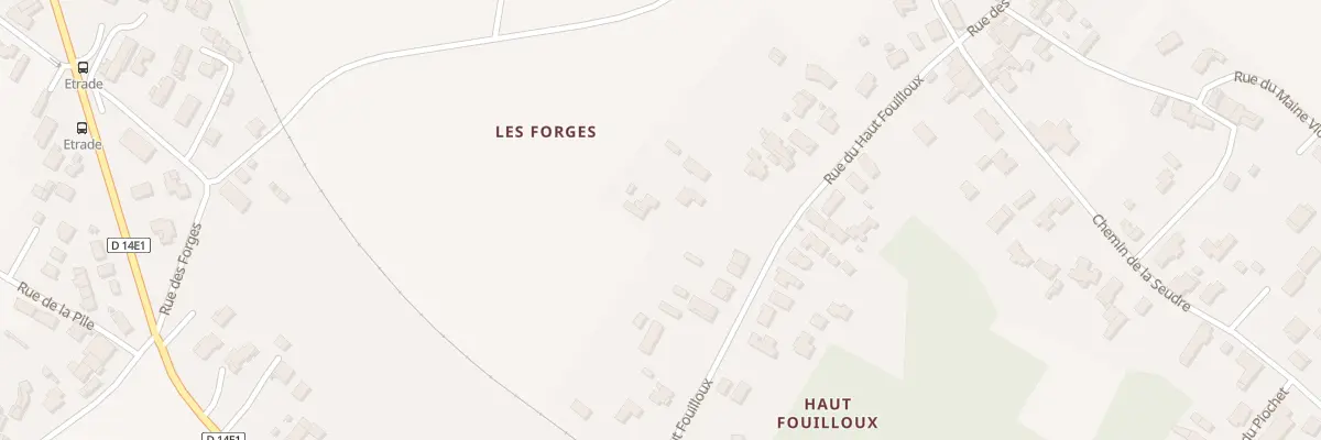 Plan du 25 Rue du Haut Fouilloux à Arvert