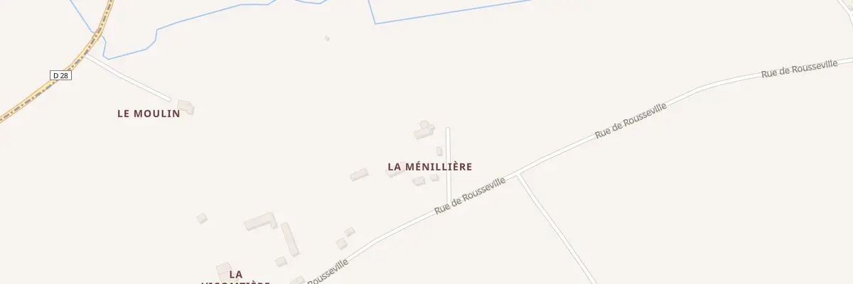 Plan du 5007 La Menilliere à Margueray