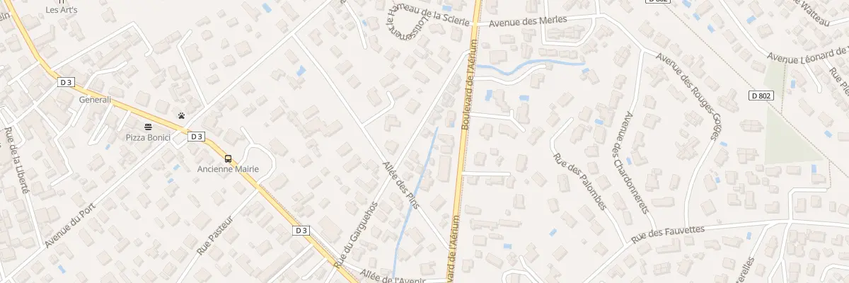 Plan du 62 Rue du Garguehos à Arès