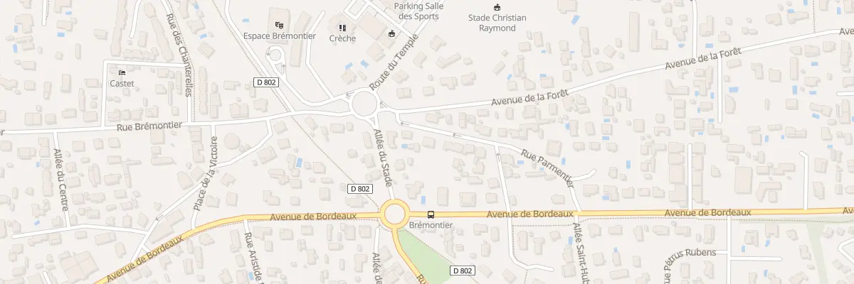 Plan du 36 Rue Bremontier à Arès