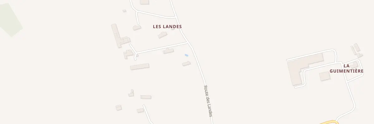 Plan du 5095 Les Landes à Saint-Aubin-des-Bois