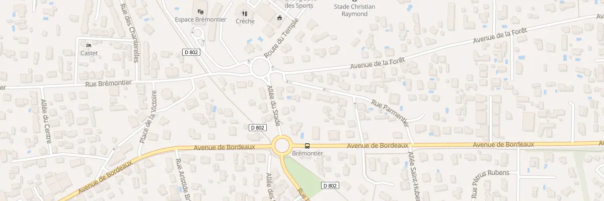 Plan du 36B Rue Bremontier à Arès