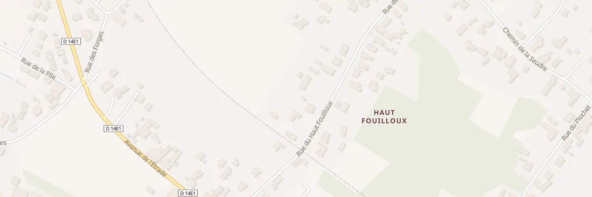 Plan du 13 Rue du Haut Fouilloux à Arvert
