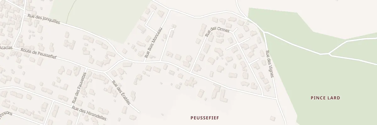 Plan du 1 Rue des Ormes à Bourcefranc-le-Chapus