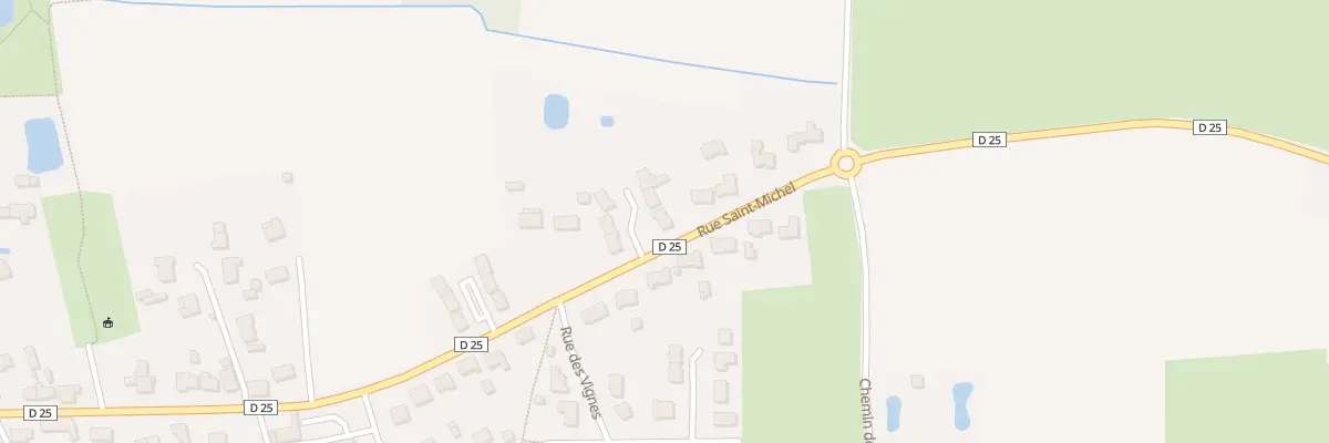 Plan du 2 Imp de la Grande Coudrette à La Roche-Blanche