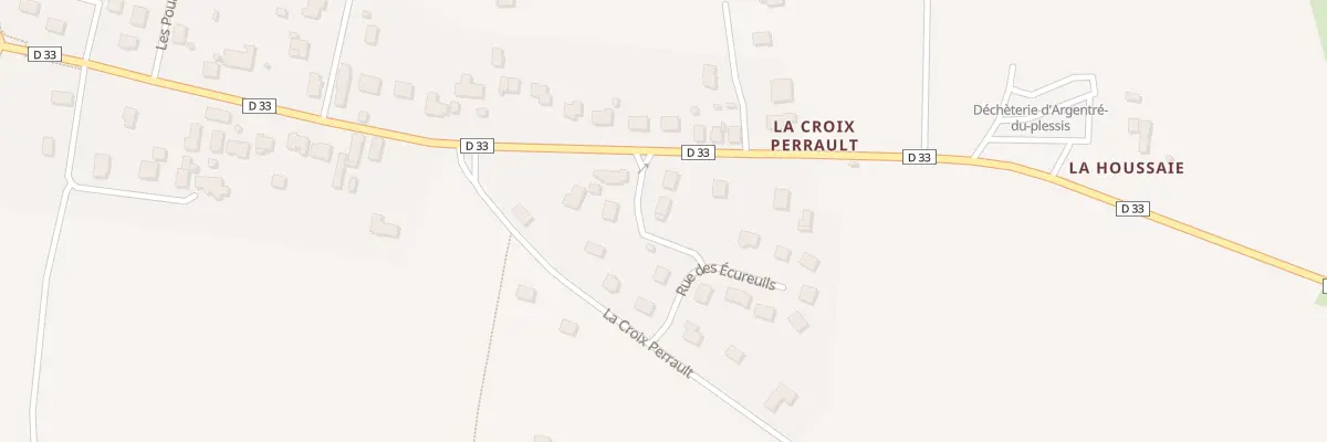 Plan du 3 Rue du Chevreuil à Argentré-du-Plessis