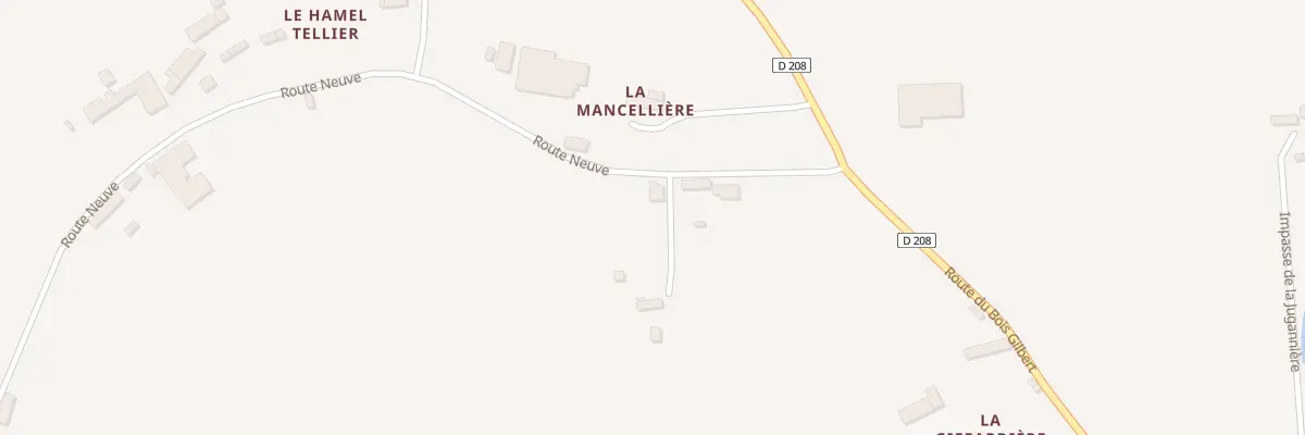 Plan du 5077 La Mancelliere à Montabot