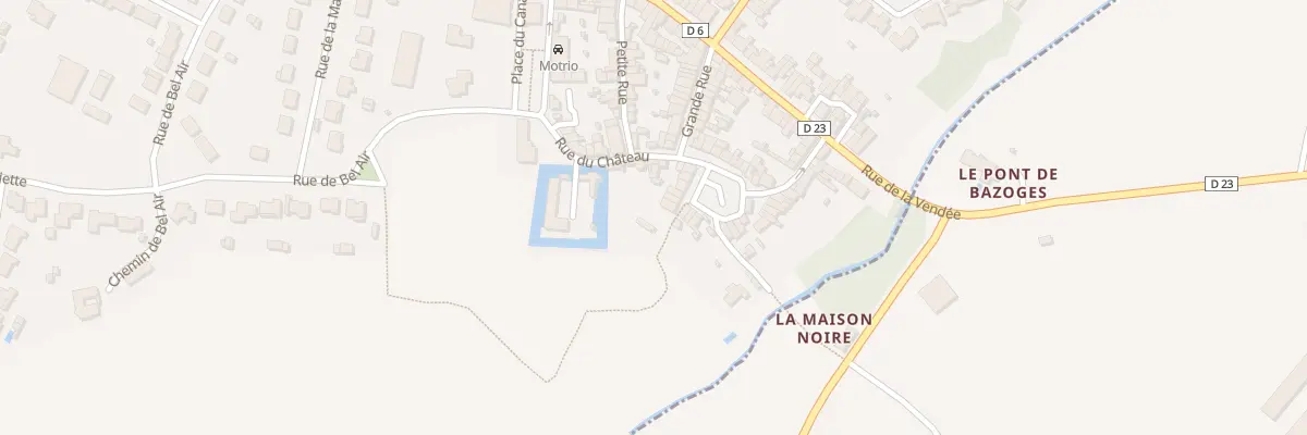Plan du 8 Pl Notre-dame à Bazoges-en-Paillers