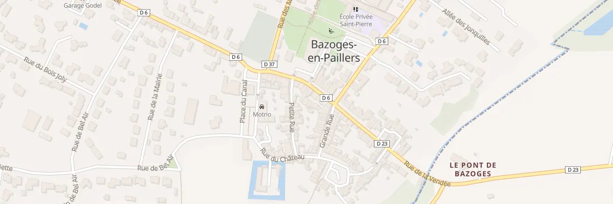 Plan du 27C Rue de la Vendée à Bazoges-en-Paillers