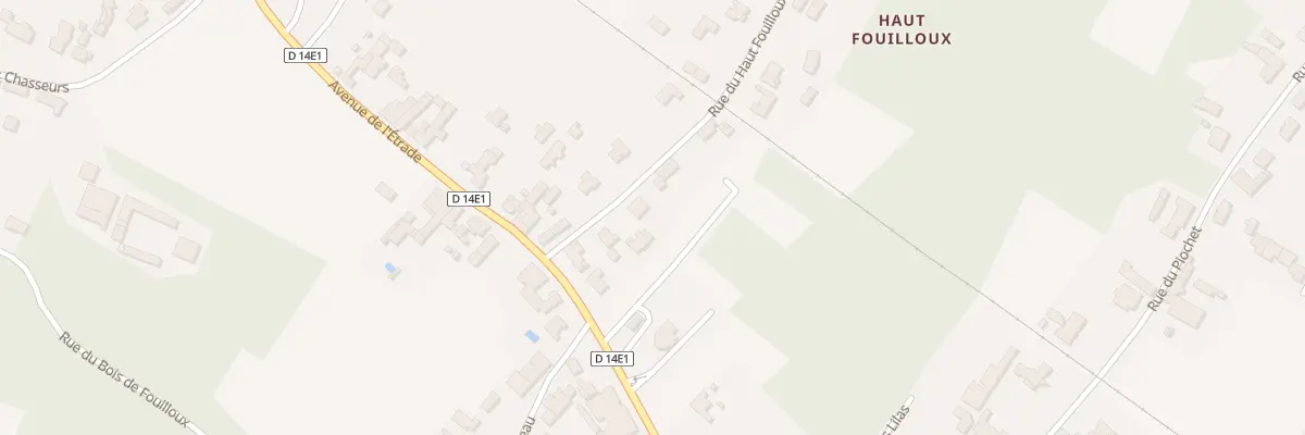 Plan du 6 Rue du Haut Fouilloux à Arvert