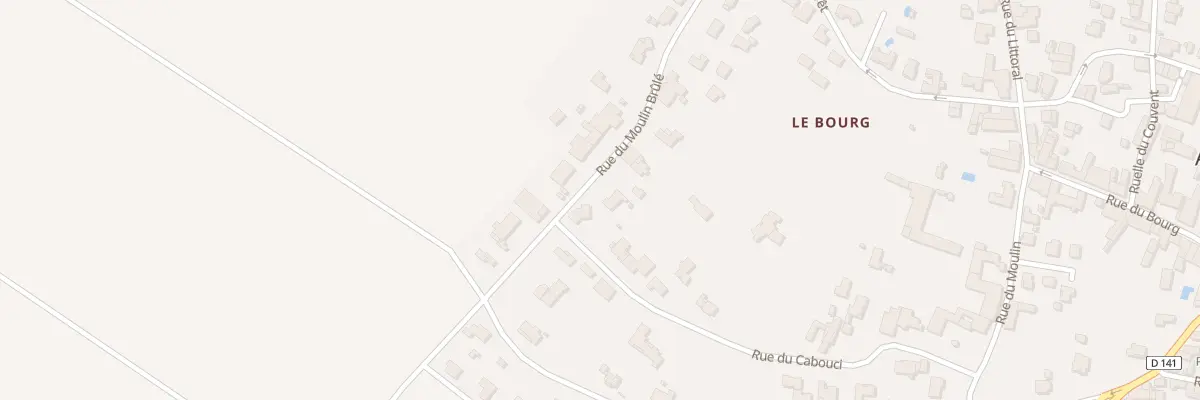 Plan du 33 Rue du Moulin Brûlé à Arvert