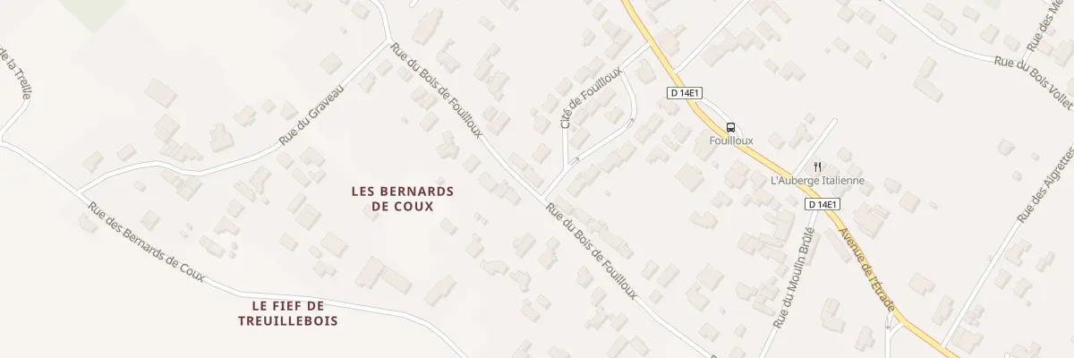 Plan du 20 Rue du Bois de Fouilloux à Arvert