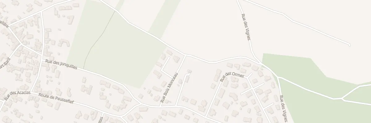 Plan du 8 Rue Bois Monceau à Bourcefranc-le-Chapus