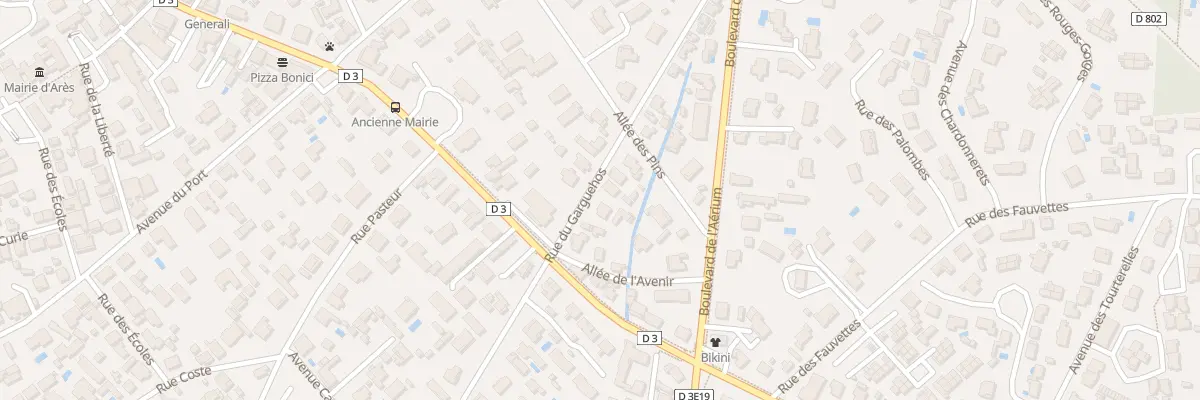 Plan du 48 Rue du Garguehos à Arès